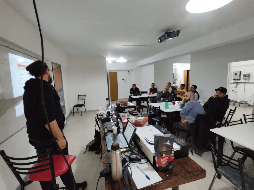 Alumnos de Paralelo Solar